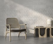 Dekor jako kov Azuvi Oxide Luxe Pearl 30x60 Mat. Rett. - stříbrná