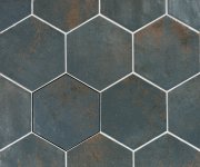 Dlažba jako kámen Ape Magnetism Hexa Blue 13,9x16 - modrá
