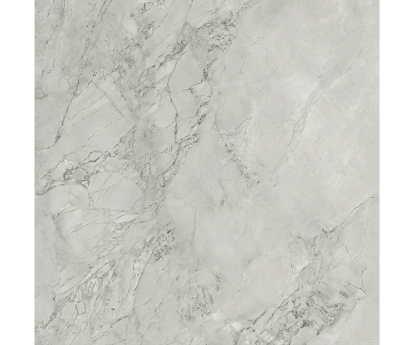 Dlažba jako mramor Marca Corona Scultorea Foam Grey 120x120 Luc. Rett. - šedá