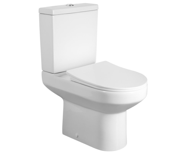 Aqualine Vermet Wc Kombi, Spodní/zadní Odpad, Bílá