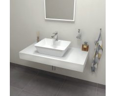Sapho Tailor Rockstone Deska 100x50 Cm, Provedení Límce C