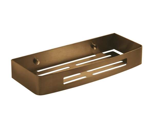 Gedy Smart Polička Do Sprchy, 300x45x128mm, Měď Mat
