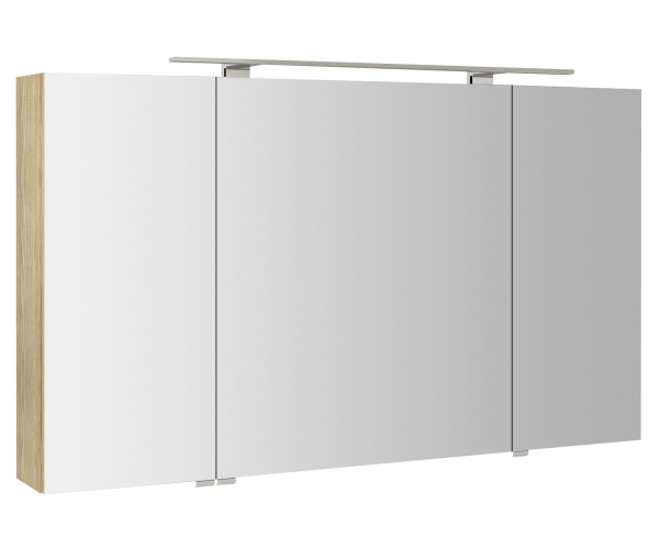 Sapho Riwa Galerka S Led Osvětlením, 3x Dvířka, 121x70x17cm, Jilm Bardini