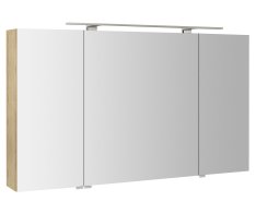 Sapho Riwa Galerka S Led Osvětlením, 3x Dvířka, 121x70x17cm, Jilm Bardini