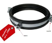 Objímka Upínací Dvojdílná (158-163mm) 6", M8/m10 12222160