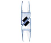Magnety Brilliant/GlassLine/SmartLine/Matrix/10°/Blix - Sada magnetů 180° šikmé D000000027