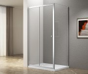 Aqualine Ugga Boční Stěna, 800mm, čiré Sklo