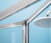 Polysan Easy Sprchové Dveře Skládací 1000mm, čiré Sklo