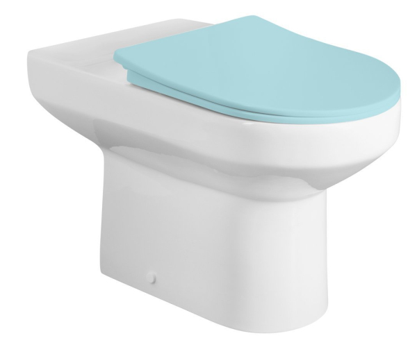 Aqualine Vermet Wc Kombi Mísa, 62,5x37 Cm, Spodní/zadní Odpad, Bílá
