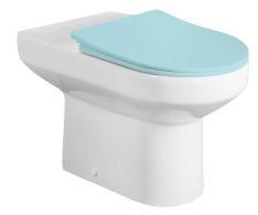 Aqualine Vermet Wc Kombi Mísa, 62,5x37 Cm, Spodní/zadní Odpad, Bílá
