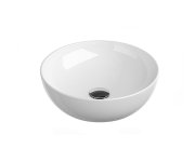 Umyvadlo Uni Slim 40 B - Umyvadlo Uni Slim B 40, bez otvoru pro baterii, bez přepadu, bílá XJX01140003