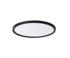 Miledo Azpo Stropní Led Svítidlo, ø 290mm, 18,5w, 3000/4000/6000k, Ip54, černá Mat