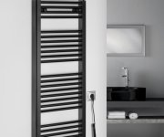 Aqualine Direct-e Elektrické Otopné Těleso Rovné 450x1320 Mm, 400 W, černá