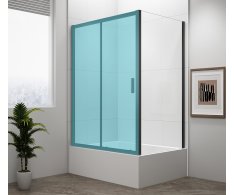 Polysan Deep Black Boční Stěna 900x1650mm, čiré Sklo