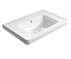 Gsi Classic Keramické Umyvadlo 75x50cm, Bez Otvoru, Bílá Extraglaze