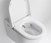 Gsi Wclean Závěsné Wc Swirlflush S Integrovaným Elektronickým Bidetem, Bílá Extraglaze