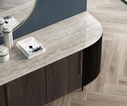 Dlažba jako dřevo ABK Eco Chic Avana 20x170 Nat. Rett. - hnědá