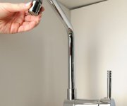 Sapho Perlátor S Kloubem, Vnitřní Závit M22x1, Chrom