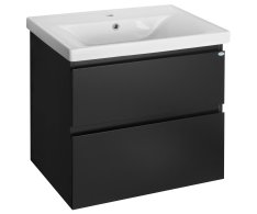 Aqualine Altair Umyvadlová Skříňka 67x60x45cm, černá Mat
