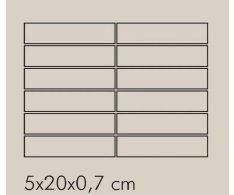 Vogue System TRASPARENZE TR Malachite Rete 5x20(30x40) RAL2003020