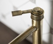 Sapho Versi Stojánková Umyvadlová Baterie Vysoká, Prodloužená Hubice, Bronz