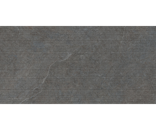 Dekor jako kámen Impronta Limestone Dark Riga 60x120 Matt. Rett. - antracitová
