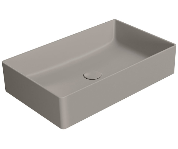 Gsi Kube X Keramické Umyvadlo Na Desku, 60x37cm, Tortora Mat