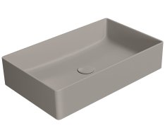 Gsi Kube X Keramické Umyvadlo Na Desku, 60x37cm, Tortora Mat