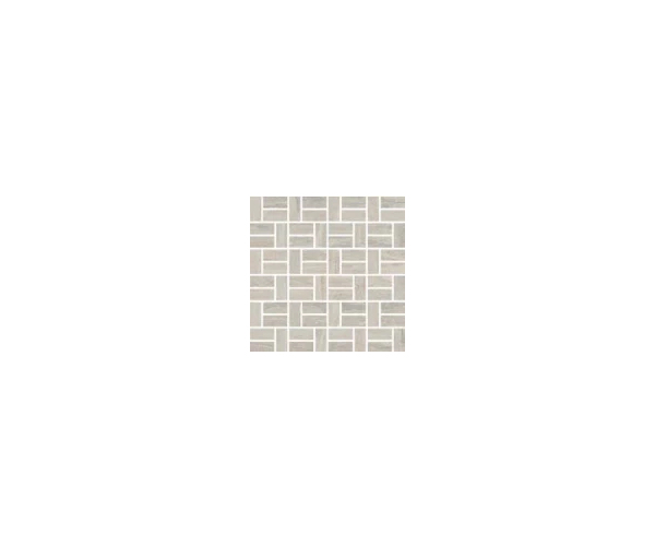 Mozaika jako kámen Coem Wide Gress++ Versatile Vein Mosaico Bricks 2x5 Grigio 30,2x30,2 Nat. Rett. - šedá