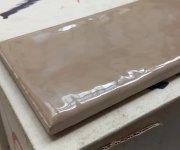 Dekor jako beton Deceram Cougar Brown DC1022 Plain Field 7,5x30  - hnědá (skladem)