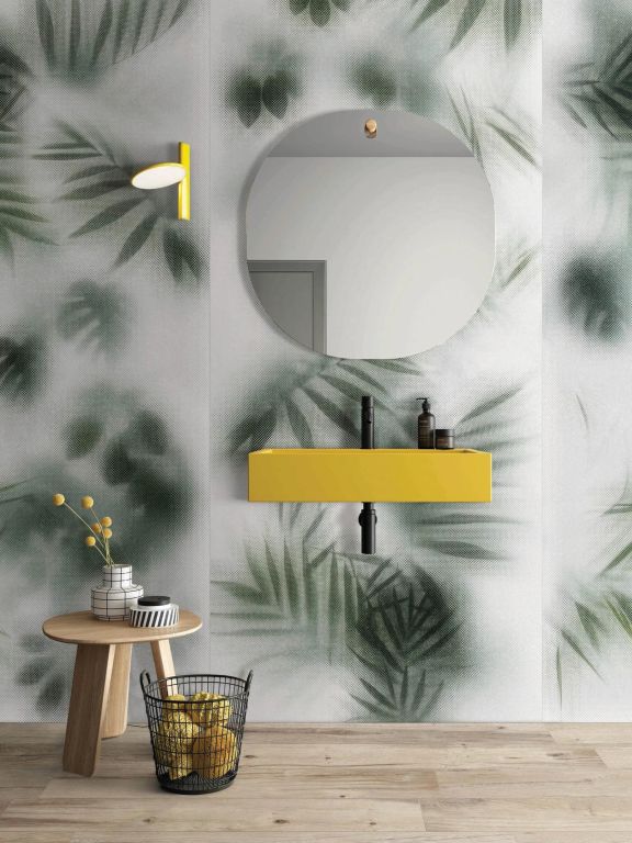 Realizace Dekorovaná koupelna ze série Flaviker Art Walls
