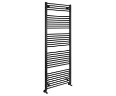 Aqualine Direct Otopné Těleso S Bočním Připojením 600x1680mm, černá Mat