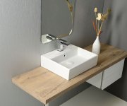 Isvea Purity Keramické Umyvadlo 60x42cm, Bílá