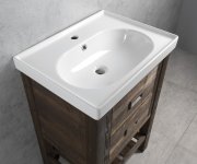 Sapho Brand Umyvadlová Skříňka 56x83x43cm, Mořený Smrk