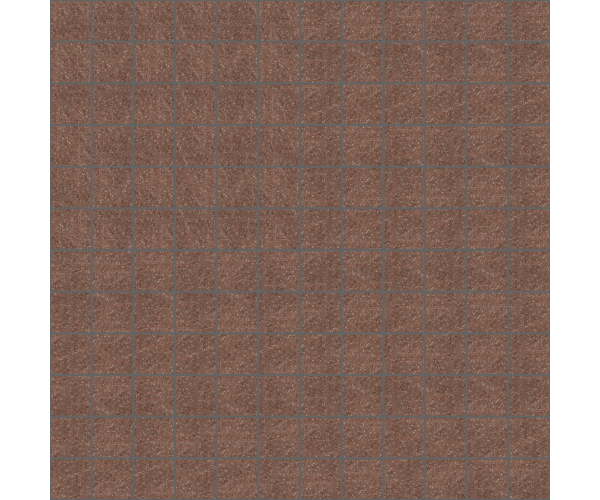 Mozaika jako kámen Appiani Lapis Terracotta 30x30 (2,5x2,5) Matt. - hnědá
