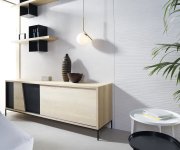 Obklad jako beton Azuvi Concept Concept White 40x120 Mat. Rett. - bílá