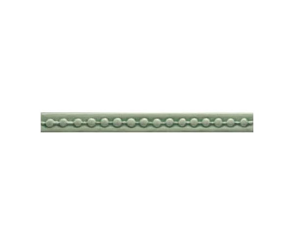 Retro dekor Grazia Essenze Listello P Felce 2,5x26 - zelená