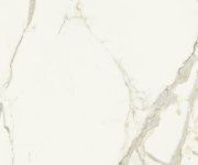 Dlažba jako mramor Marca Corona Scultorea Calacatta Oro Fino 120x120 Velvet Rett. - bílá