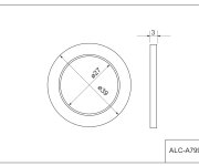 Těsnění Dvoukomponentní 5/4, Do 60°c, (silon-neopren), Balení 10 Ks, Cena Za Balení ALC-A7990
