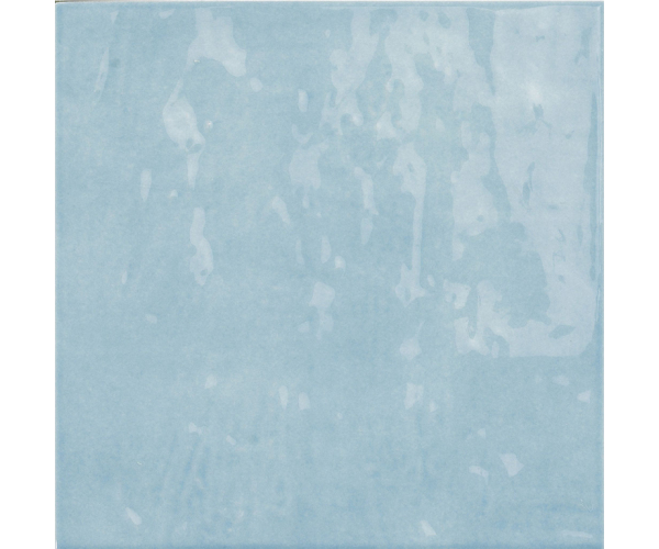 Retro obklad La Fenice Polveri Vietresi Wall Amalfi Azzurro 22,5x22,5 - modrá