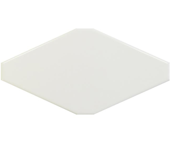 Retro obklad Petracers Capitonné Liscio Bianco 10x20 - bílá