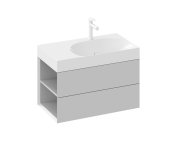 SD Lite 80 L/P skříňka pod umyvadlo - SD Lite 80 L skříňka pod umyvadlo Smoke Grey X000001877