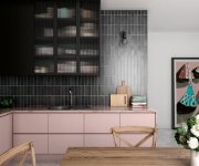 Obklad jako kámen Equipe Magma Black Coal 6,5x20 - černá
