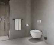Držák na ručníky a osušky Chrome II CR II 300 - CR II 300.20GB Držák na ručníky 60 cm, grafit kartáčovaný X07P1606