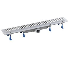 Bruckner Podlahový žlab S Nerezovým Roštem, L-710, Dn50