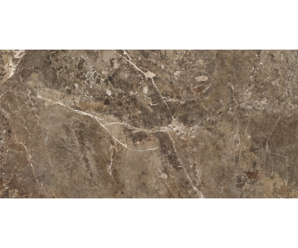 Dlažba jako mramor APE Imperial Brown Honed 60x120 Lapp. Rett. - hnědá
