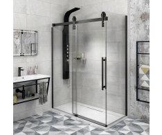 Gelco Volcano Black Obdélníkový Sprchový Kout 1400x900mm L/p Varianta
