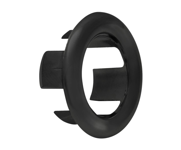 Sapho Krytka Přepadu ø 30mm, černá Mat