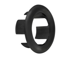Sapho Krytka Přepadu ø 30mm, černá Mat