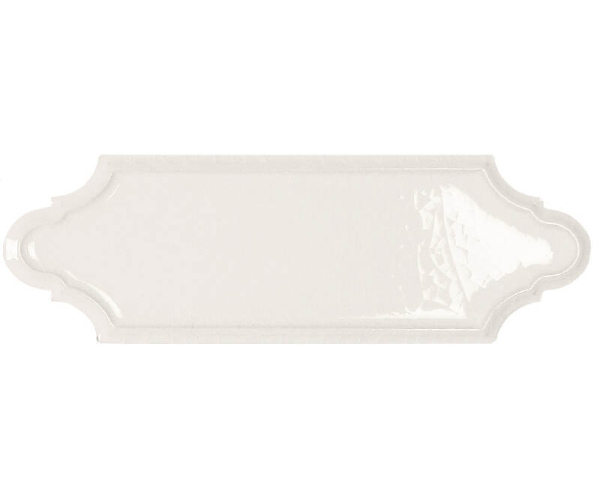Obklad APE Hamptons Mecox Snow Crackled 5x15 - bílá